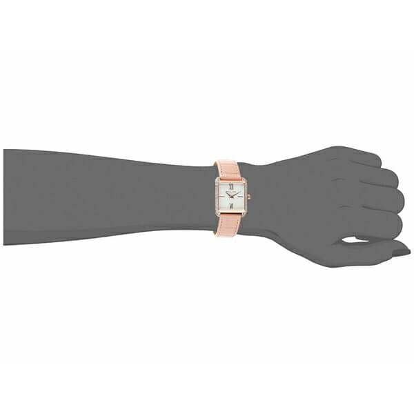  Shop Authentic Michael Kors Lake Quartz White Dial Pink Leather Strap Watch For Women - MK2763 - Luxxuri
