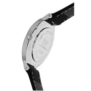 Shop Authentic Daniel Wellington Classic Petite Sheffield White Dial Black Leather Strap Watch For Women - DW00100186 - Luxxuri