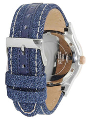  Shop Authentic Guess Jet Setter Analog Blue Dial Blue Denim Strap Watch For Women - W0289L1 - Luxxuri