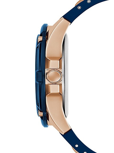  Shop Authentic Guess Delta Blue Dial Blue Silicone Strap Watch for Men - GW0051G3 - Luxxuri