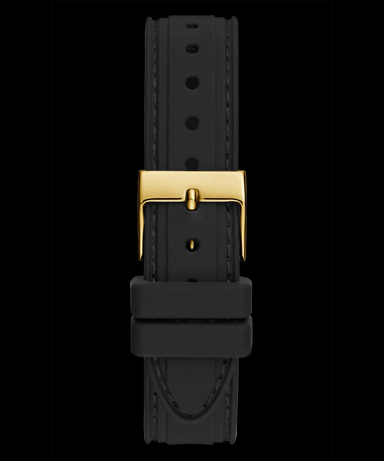  Shop Authentic Guess Cosmic Multifunction Black Dial Black Silicone Strap Watch For Women - GW0466L1 - Luxxuri