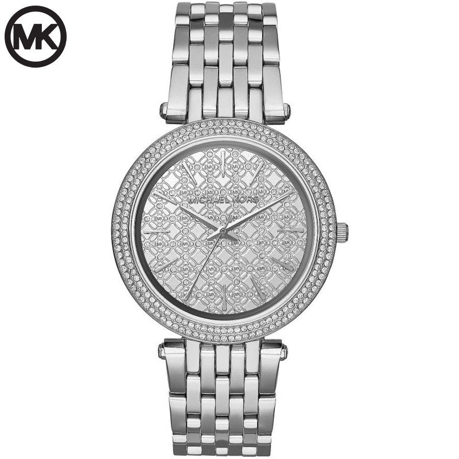  Shop Authentic Michael Kors Darci Silver Dial Silver Steel Strap Watch for Women - MK3437 - Luxxuri