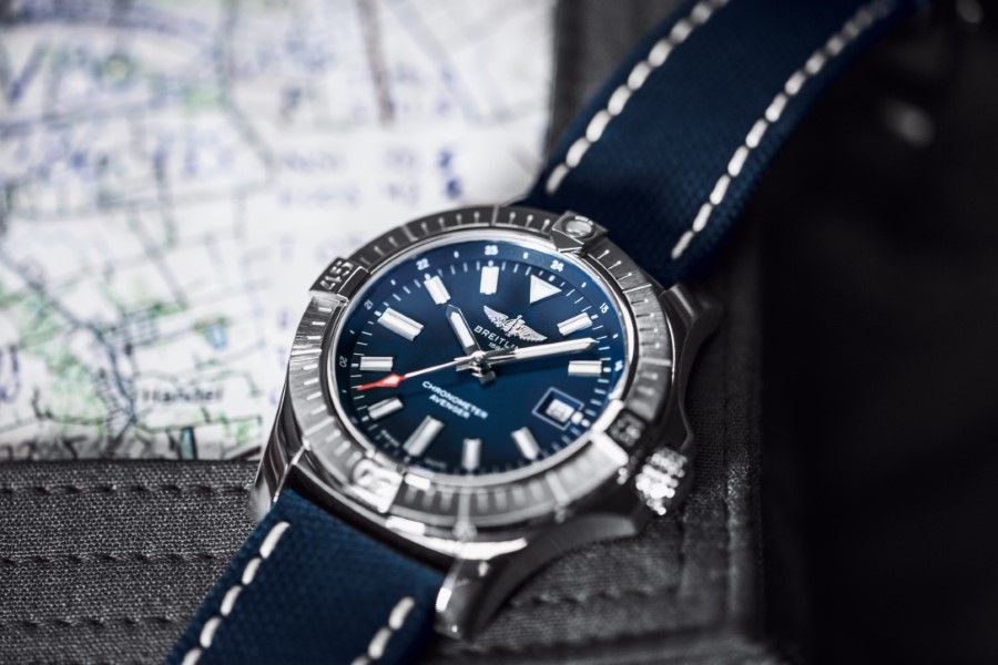  Shop Authentic Breitling Avenger Automatic 43 Blue Dial Blue Nylon Strap Watch for Men - A17318101C1X1 - Luxxuri