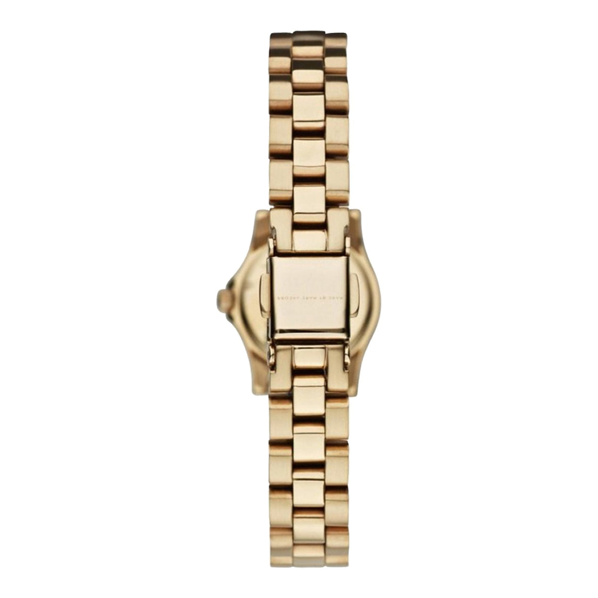  Shop Authentic Marc Jacobs Henry Dinky Red Dial Gold Steel Strap Watch for Women - MBM3202 - Luxxuri