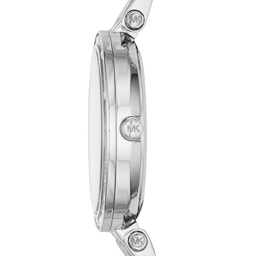 Shop Authentic Michael Kors Darci Silver Dial Silver Stainless Steel Strap Watch for Women - MK3364 - Luxxuri
