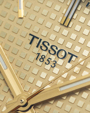 Shop Authentic Tissot PRX Powermatic 80 Gold Dial Gold Steel Strap Watch for Men - T137.407.33.021.00 - Luxxuri