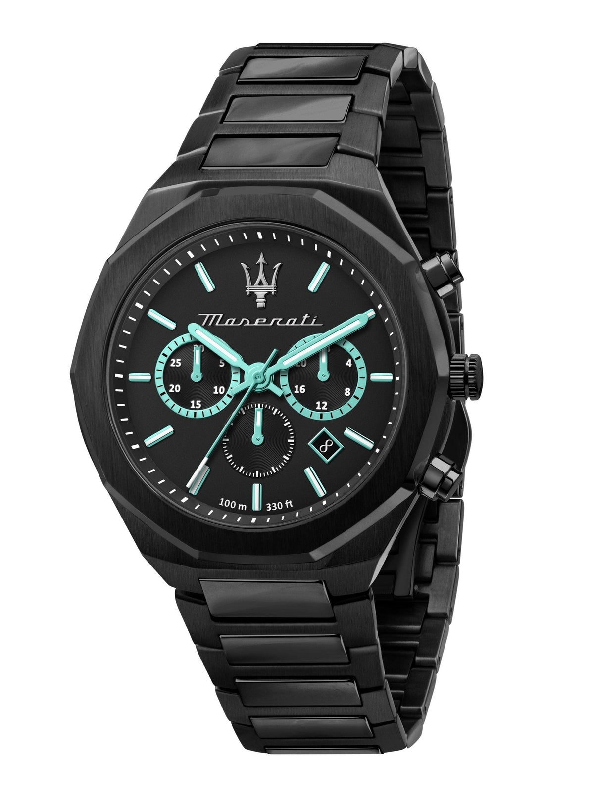  Shop Authentic Maserati Stile Aqua Edition Chronograph Stainless Steel Watch For Men - R8873644001 - Luxxuri