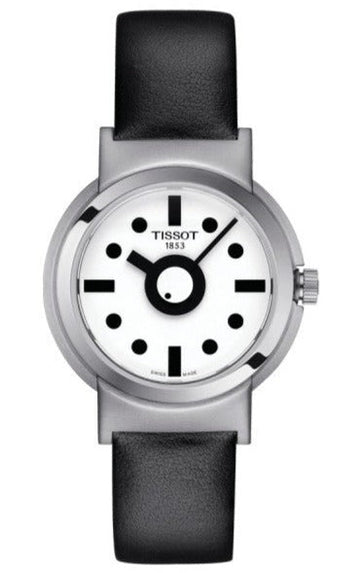  Shop Authentic Tissot Heritage Memphis Lady White Dial Black Rubber Strap Watch For Women - T120.210.17.011.00 - Luxxuri