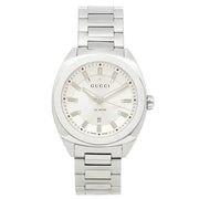  Shop Authentic Gucci G Timeless GG2570 Silver Dial Silver Steel Strap Watch For Men - YA142402 - Luxxuri