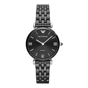  Shop Authentic Emporio Armani Ceramica Black Dial Black Ceramic Strap Watch For Women - AR1487 - Luxxuri