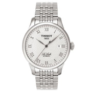  Shop Authentic Tissot T Classic Le Locle Automatic White Dial Silver Steel Strap Watch For Men - T41.1.483.33 - Luxxuri