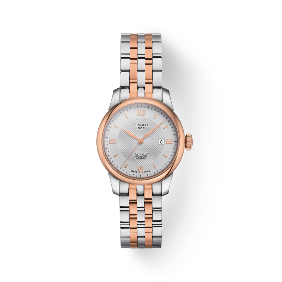  Shop Authentic Tissot T Classic Le Locle Automatic Silver Dial Two Tone Steel Strap Watch For Women - T006.207.22.038.00 - Luxxuri