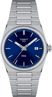 Tissot PRX Blue Dial Silver Steel Strap Watch For Men - T137.210.11.041.00