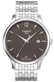 Shop Authentic Tissot T Classic Tradition Grey Dial Silver Steel Strap Watch For Men - T063.610.11.067.00 - Luxxuri