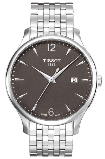  Shop Authentic Tissot T Classic Tradition Grey Dial Silver Steel Strap Watch For Men - T063.610.11.067.00 - Luxxuri