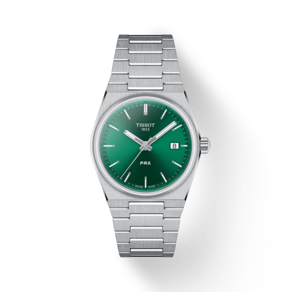  Shop Authentic Tissot PRX Green Dial Silver Steel Strap Unisex Watch  - T137.210.11.091.00 - Luxxuri