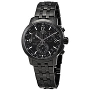 Shop Authentic Tissot PRC 200 Chronograph Black Dial Black Steel Strap Watch For Men - T114.417.33.057.00 - Luxxuri