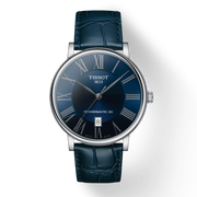  Shop Authentic Tissot Carson Premium Powermatic 80 Blue Dial Blue Leather Strap Watch For Men - T122.407.16.043.00 - Luxxuri
