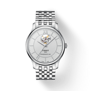  Shop Authentic Tissot Tradition Powermatic 80 Open Heart Automatic Watch For Men - T063.907.11.038.00 - Luxxuri