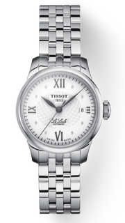  Shop Authentic Tissot Le Locle Automatic Lady Silver Dial Silver Steel Strap Watch For Women - T41.1.183.16 - Luxxuri