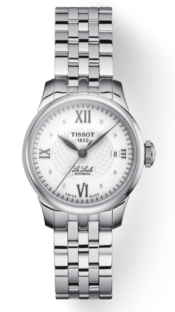  Shop Authentic Tissot Le Locle Automatic Lady Silver Dial Silver Steel Strap Watch For Women - T41.1.183.16 - Luxxuri