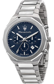  Shop Authentic Maserati Stile Blue Dial Silver Steel Strap Watch For Men - R8873642006 - Luxxuri