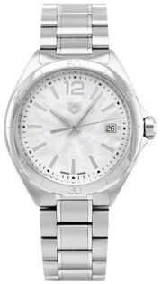  Shop Authentic Tag Heuer Formula 1 Mother of Pearl White Dial Silver Steel Strap Watch for Women - WBJ1318.BA0666 - Luxxuri