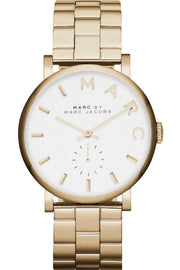  Shop Authentic Marc Jacobs Baker White Dial Gold Steel Strap Watch for Women - MBM3243 - Luxxuri