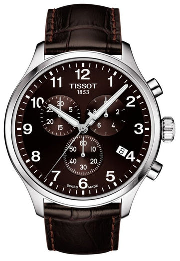  Shop Authentic Tissot T Sport Chrono XL Classic Brown Dial Brown Leather Strap Watch For Men - T116.617.16.297.00 - Luxxuri