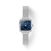  Shop Authentic Tissot Lovely Square Blue Dial Silver Mesh Bracelet Watch For Women - T058.109.11.041.00 - Luxxuri