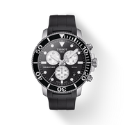  Shop Authentic Tissot Seastar 1000 Chronograph Black Dial Black Rubber Strap Watch For Men - T120.417.17.051.00 - Luxxuri