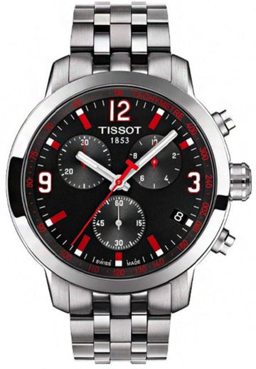  Shop Authentic Tissot PRC 200 Asian Games Special Edition Black Dial Silver Steel Strap Watch For Men - T055.417.11.057.01 - Luxxuri