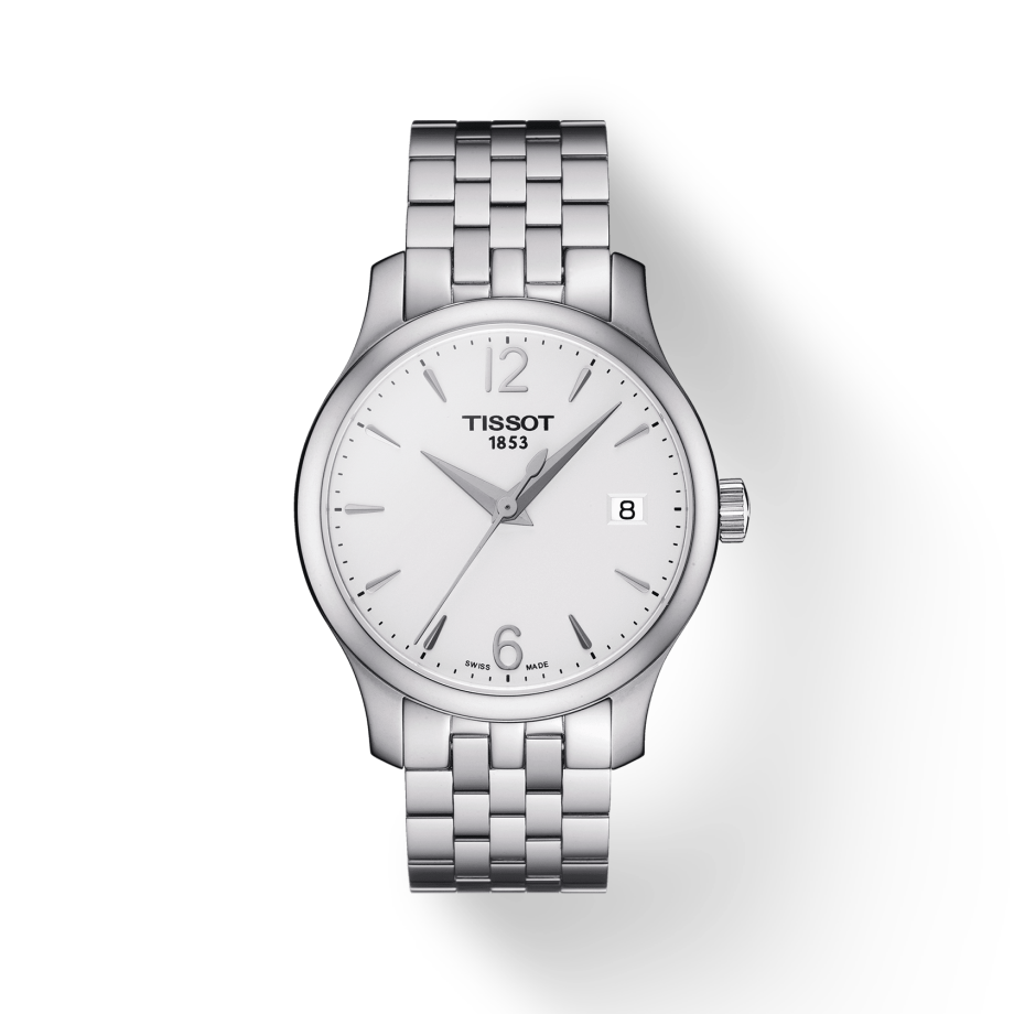  Shop Authentic Tissot T Classic Tradition Lady Watch For Women - T063.210.11.037.00 - Luxxuri