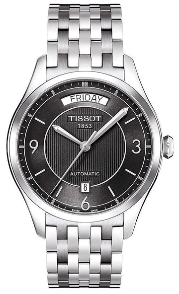  Shop Authentic Tissot T Classic T One Automatic Black Dial Silver Steel Strap Watch For Men - T038.430.11.057.00 - Luxxuri