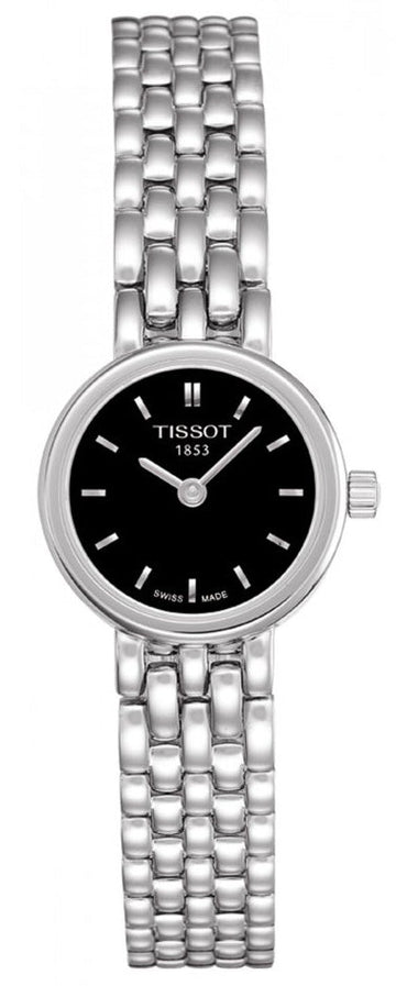  Shop Authentic Tissot T Lady Lovely Black Dial Silver Steel Strap Watch For Women - T058.009.11.051.00 - Luxxuri
