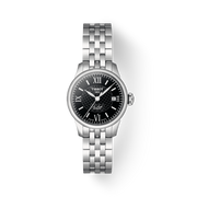  Shop Authentic Tissot Le Locle Automatic Small Lady Black Dial Silver Steel Strap Watch For Women - T41.1.183.53 - Luxxuri