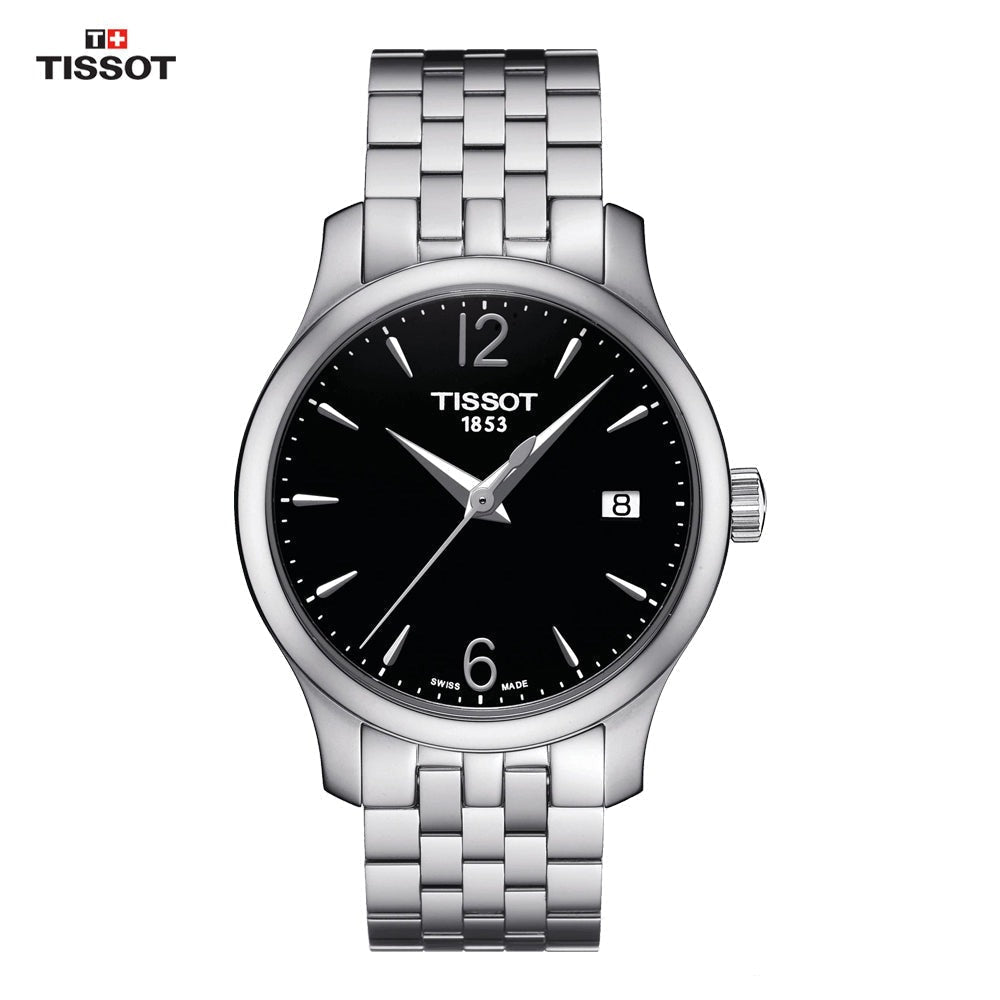  Shop Authentic Tissot T Classic Tradition Quartz Watch For Women - T063.210.11.057.00 - Luxxuri
