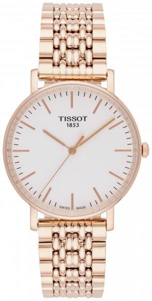  Shop Authentic Tissot Everytime Medium White Dial Rose Gold Mesh Bracelet Watch For Men - T109.410.33.031.00 - Luxxuri