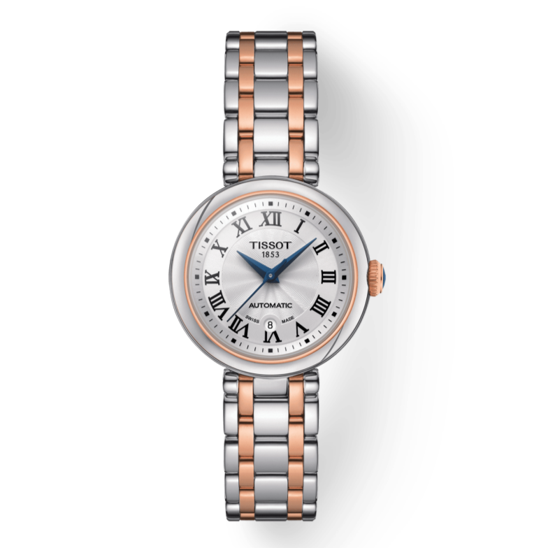  Shop Authentic Tissot Bellissima Automatic Silver Dial Two Tone Steel Strap Watch For Women - T126.207.22.013.00 - Luxxuri