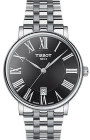  Shop Authentic Tissot Carson Premium Black Dial Silver Steel Strap Watch For Men - T122.410.11.053.00 - Luxxuri