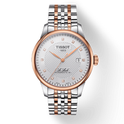  Shop Authentic Tissot Le Locle Powermatic 80 Silver Dial Two Tone Steel Strap Watch For Men - T006.407.22.036.01 - Luxxuri