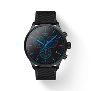  Shop Authentic Tissot Chrono XL Quartz Black Dial Black Nylon Strap Watch For Men - T116.617.37.051.00 - Luxxuri