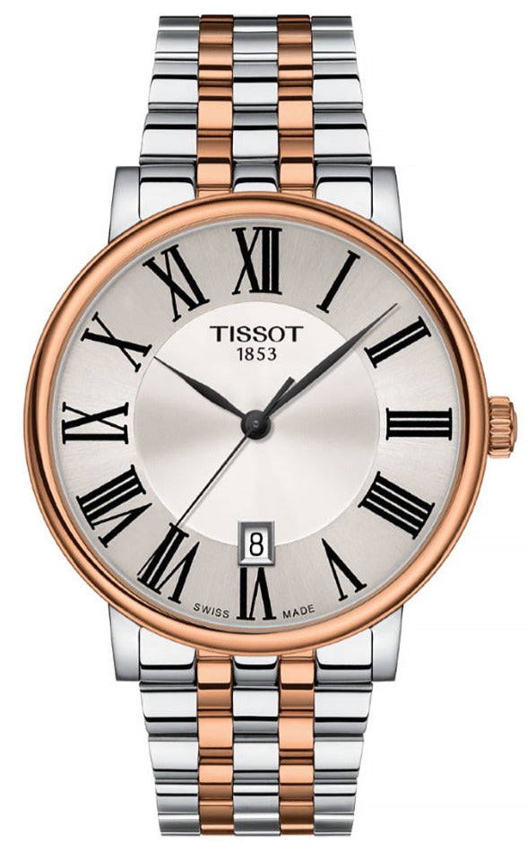  Shop Authentic Tissot Carson Premium White Dial Two Tone Steel Strap Watch For Men - T122.410.22.033.00 - Luxxuri
