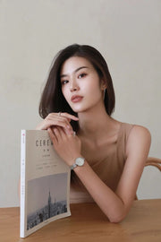  Shop Authentic Calvin Klein Authentic Mother of Pearl Dial Silver Mesh Bracelet Watch for Women - K8G2312E - Luxxuri