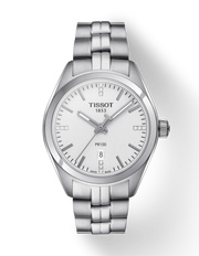  Shop Authentic Tissot T Classic PR 100 Lady Silver Dial Watch For Women - T101.210.11.036.00 - Luxxuri