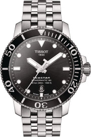  Shop Authentic Tissot Seastar 1000 Powermatic 80 Black Dial Silver Steel Strap Watch For Men - T120.407.11.051.00 - Luxxuri