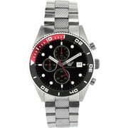  Shop Authentic Emporio Armani Chronograph Black Dial Silver Stainless Steel Watch For Men - AR5855 - Luxxuri