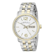  Shop Authentic Marc Jacobs Fergus White Dial Two Tone Steel Strap Watch for Men - MBM5079 - Luxxuri