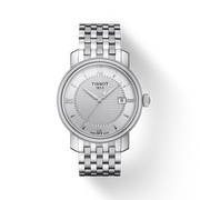  Shop Authentic Tissot T Classic Bridgeport Silver Dial Silver Mesh Bracelet Watch For Men - T097.410.11.038.00 - Luxxuri