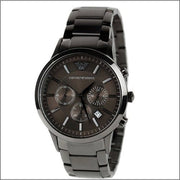  Shop Authentic Emporio Armani Classic Chronograph Grey Dial Grey Steel Strap Watch For Men - AR2454 - Luxxuri